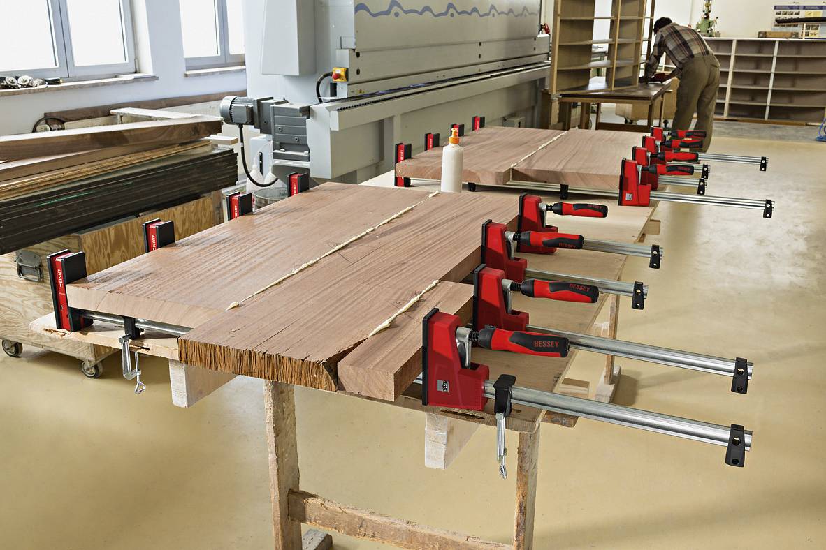 Parallel clamp Bessey KREV