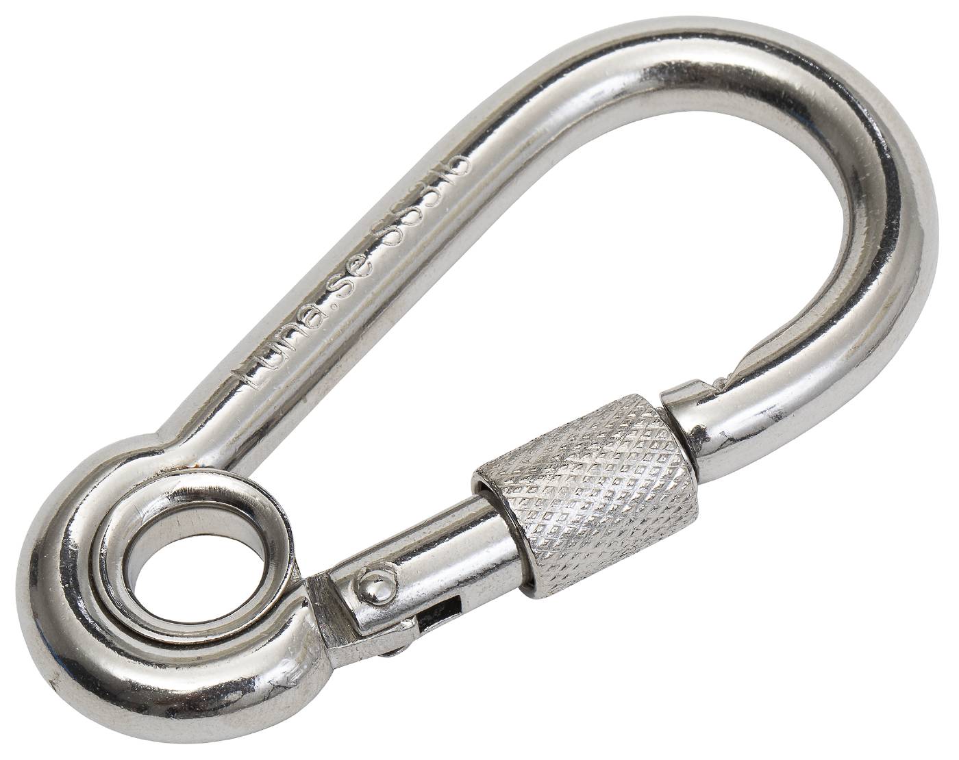 Snap hook with quick-release lock and loop