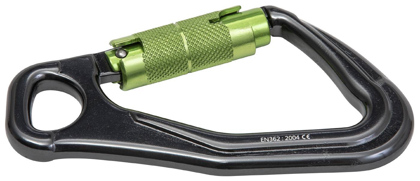 Snap hook with quick-release lock
