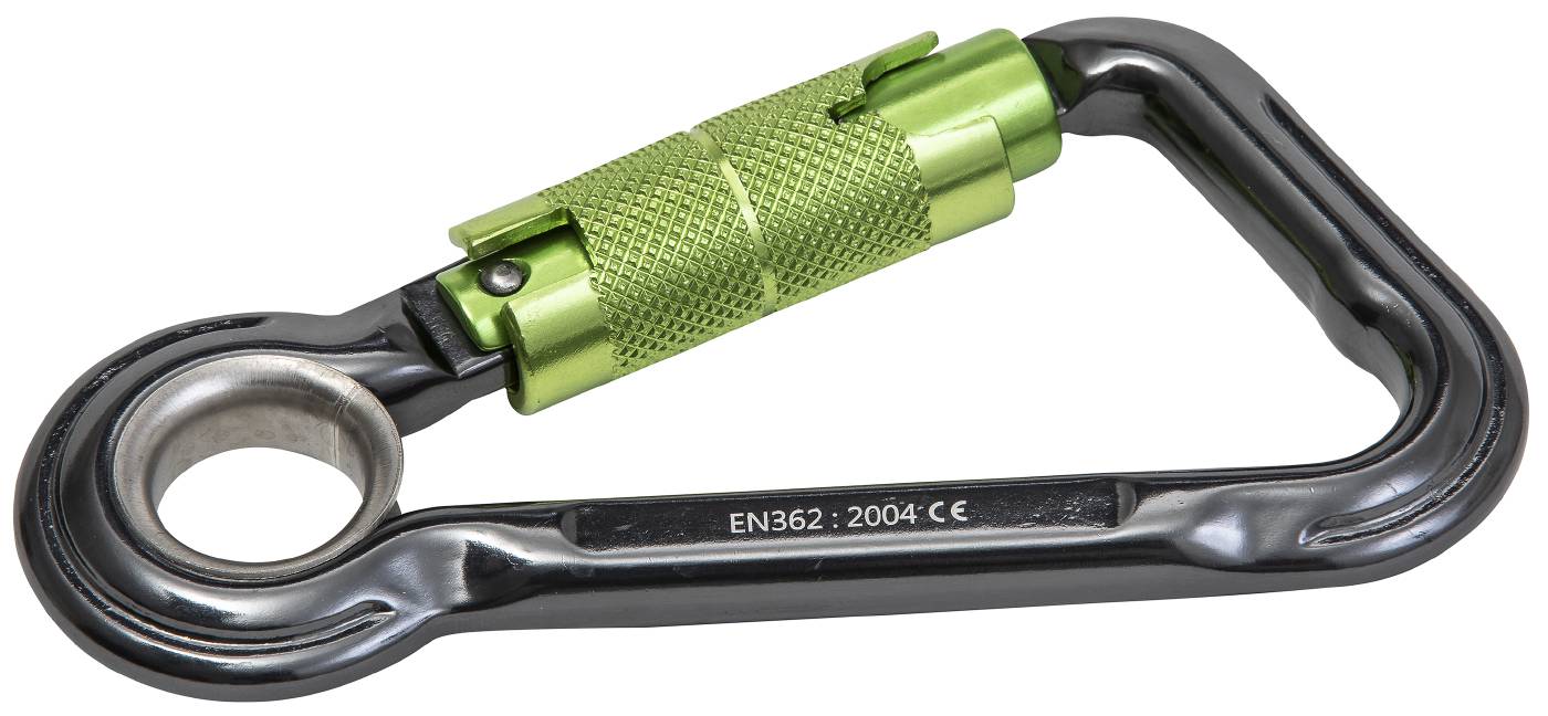 Snap hook with quick-release lock