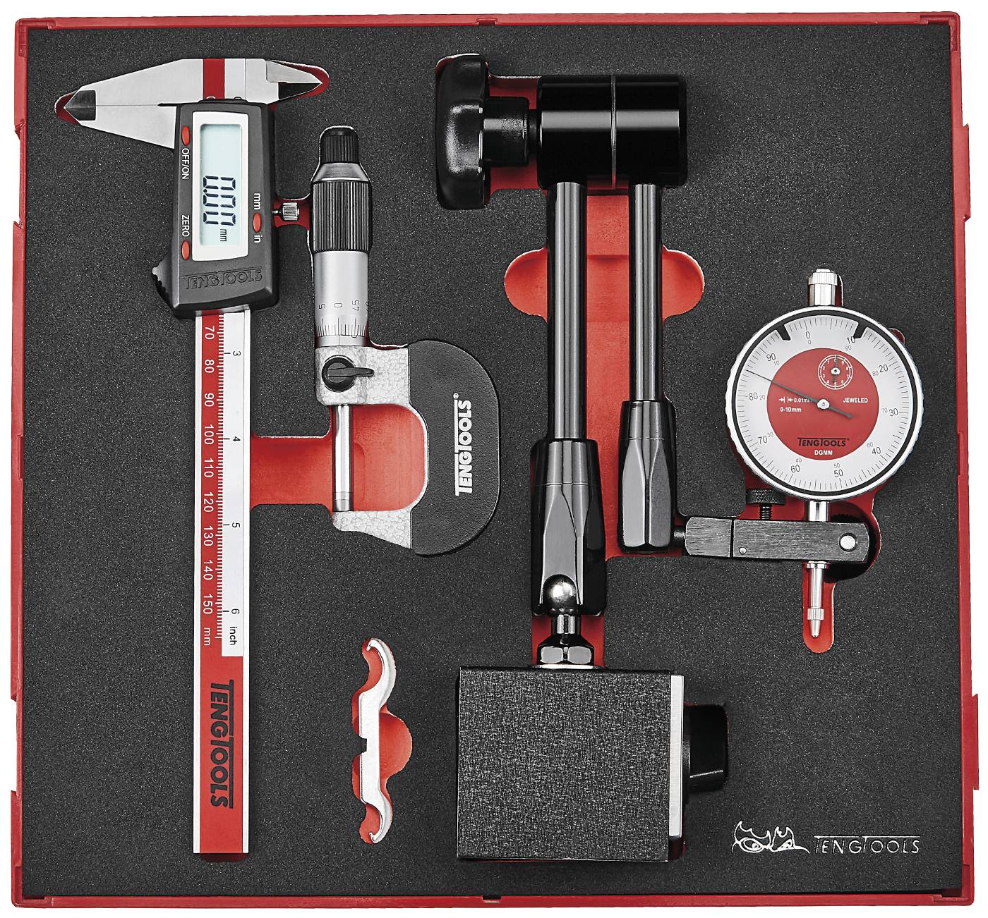 Mätsats 3 delar Teng Tools TEDIMM