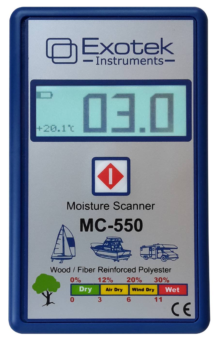 Fuktindikator för trä-, byggmaterial (oförstörande) Exotek MC-502