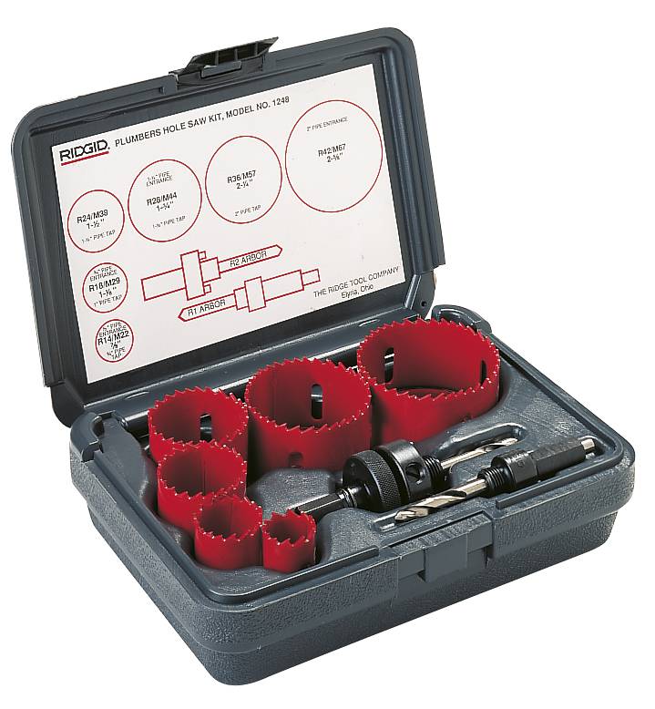 Holesaw set – for metal Ridgid