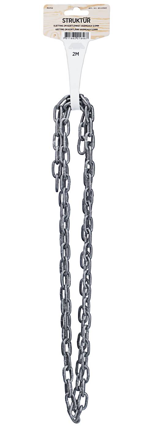 Short link chain hot-dip galvanized MILLERS