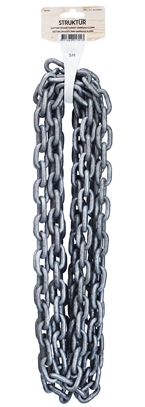 Short link chain hot-dip galvanized MILLERS