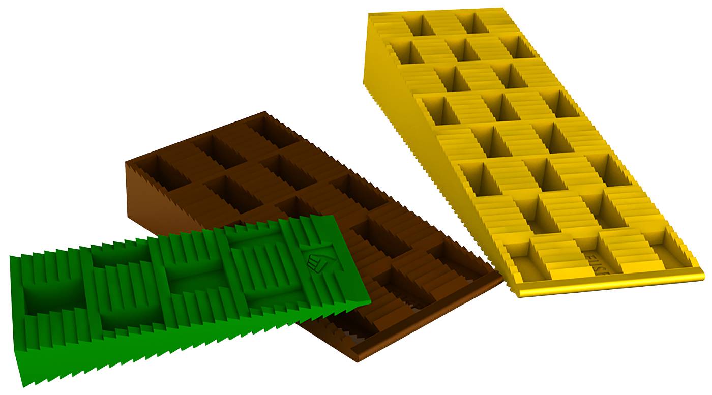 Plastic wedge steady Eurospacers