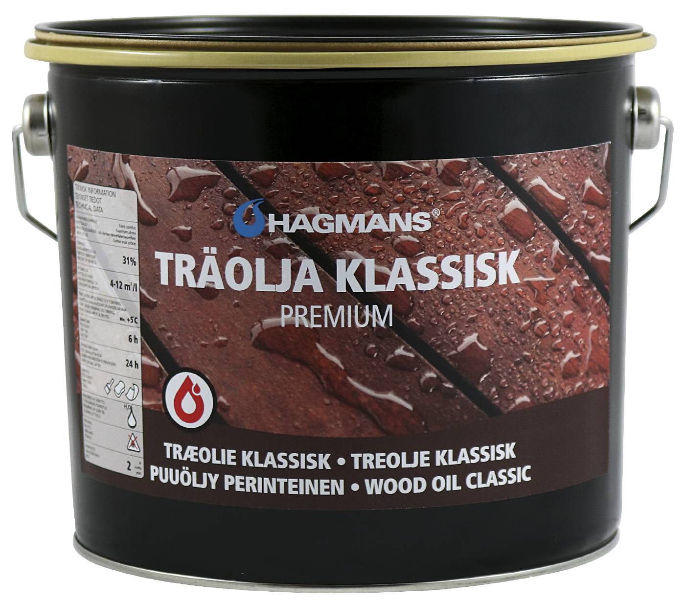 Treolje klassisk Hagmans