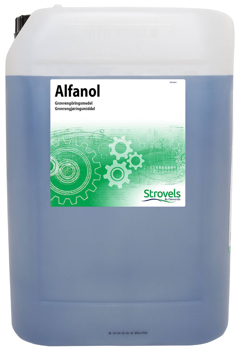 Grovrengjøringsmiddel Strovels Alfanol 25L/210L