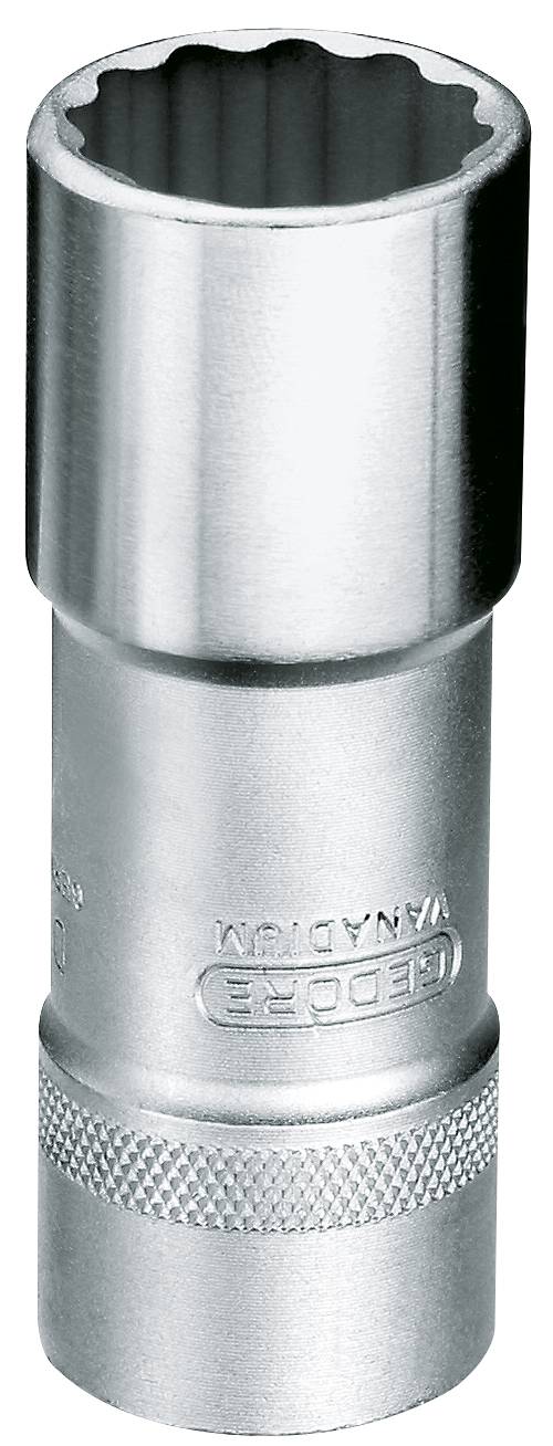 Hylsa. Med 1/2" fyrkantsfäste. Gedore D 19 L AF