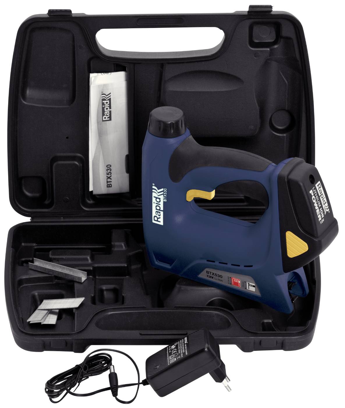Electric staple gun. Rapid BTX530