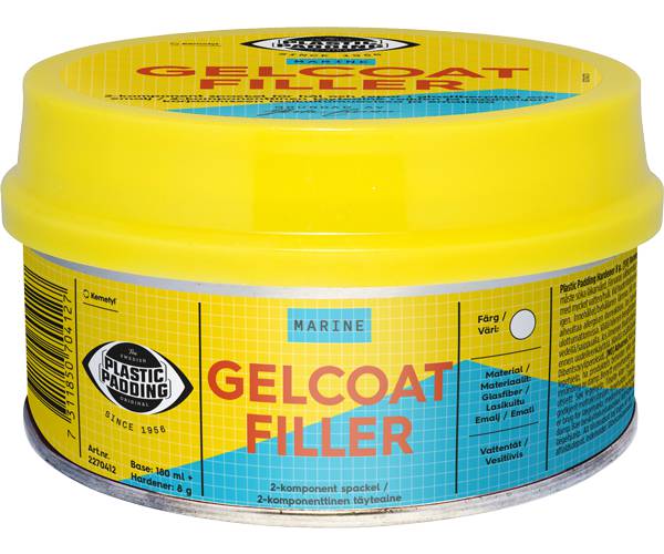 Filler Gelcoat 180 ml Plastic Padding