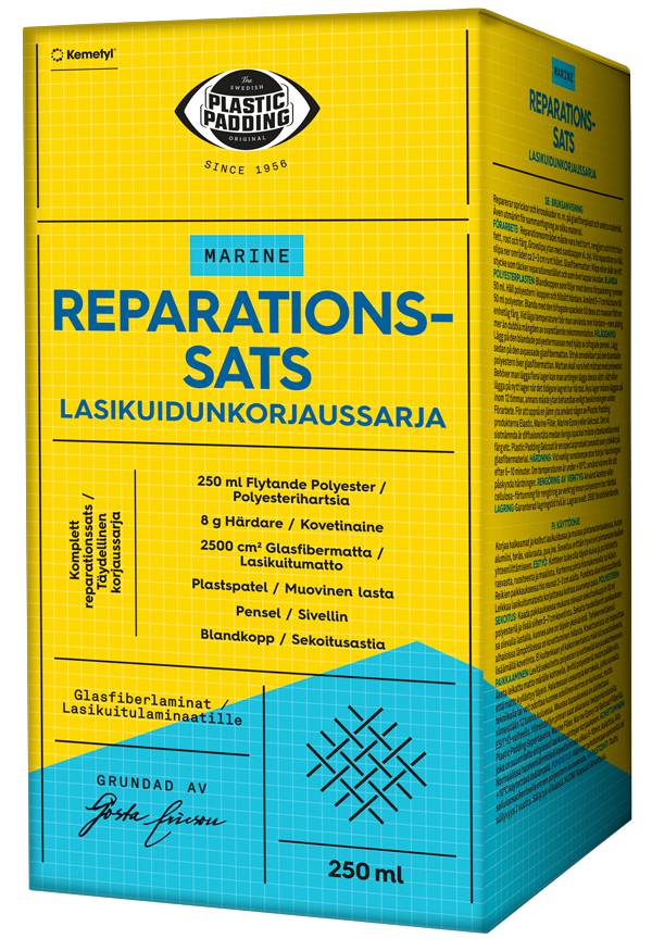Repair kit Plastic Padding