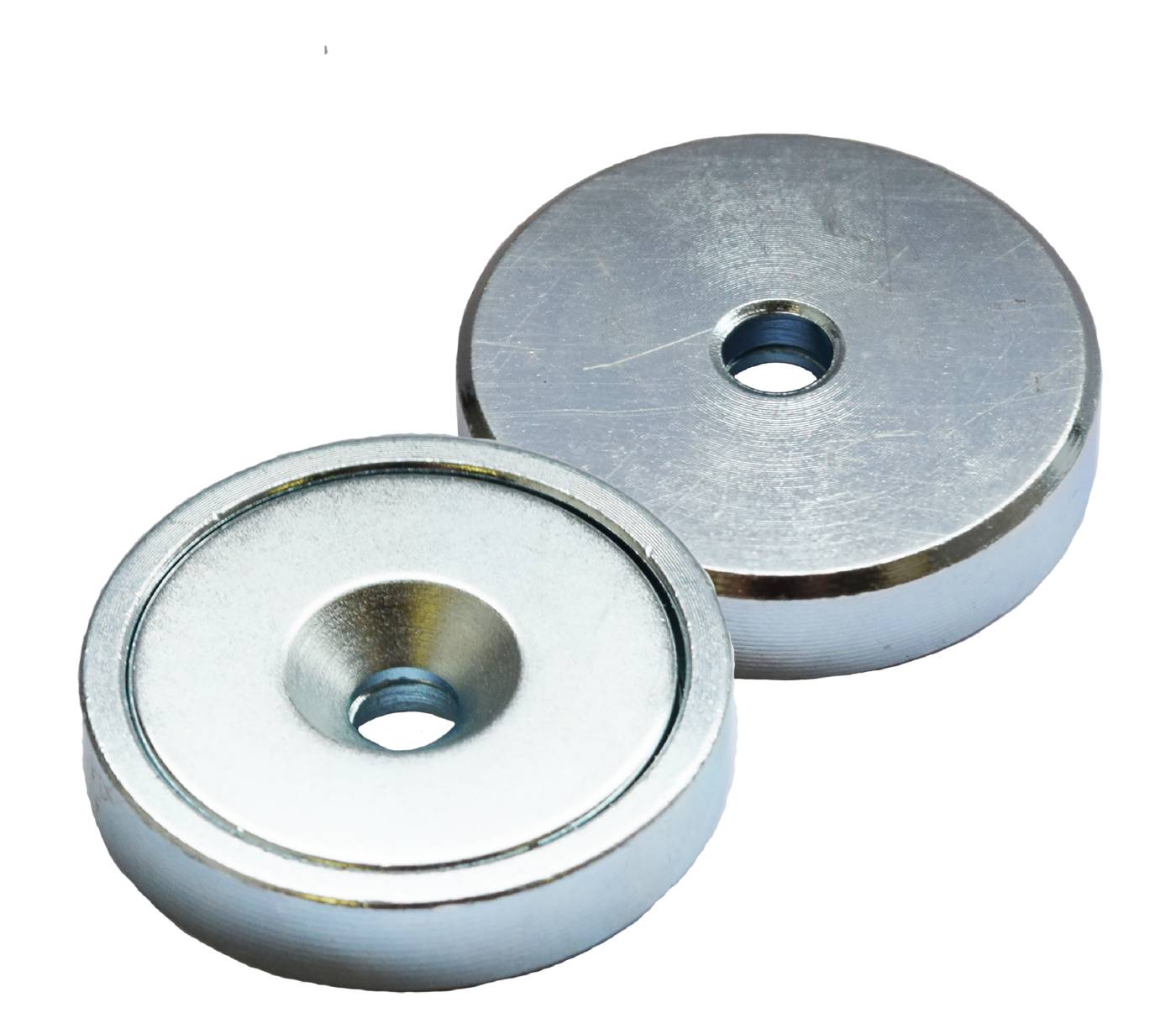 Magnet neodymium recessed
