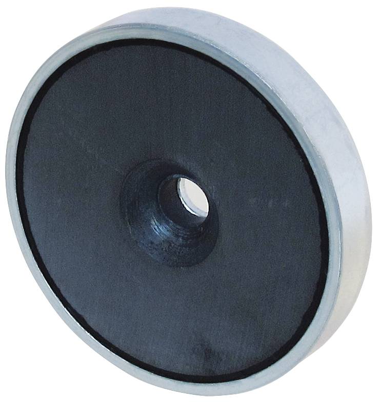 Magnet ferrite recessed