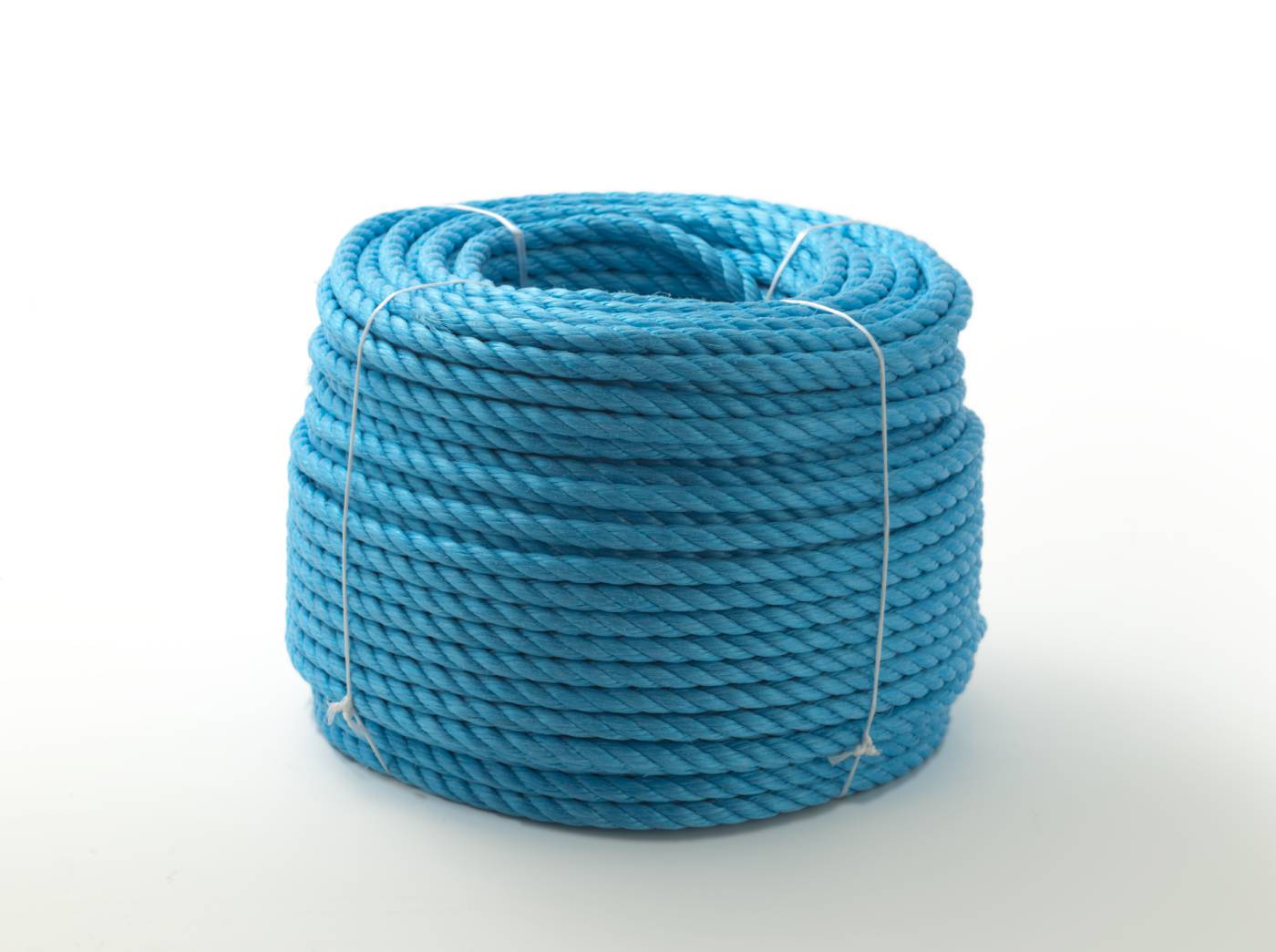Polypropylene rope 3-strand blue