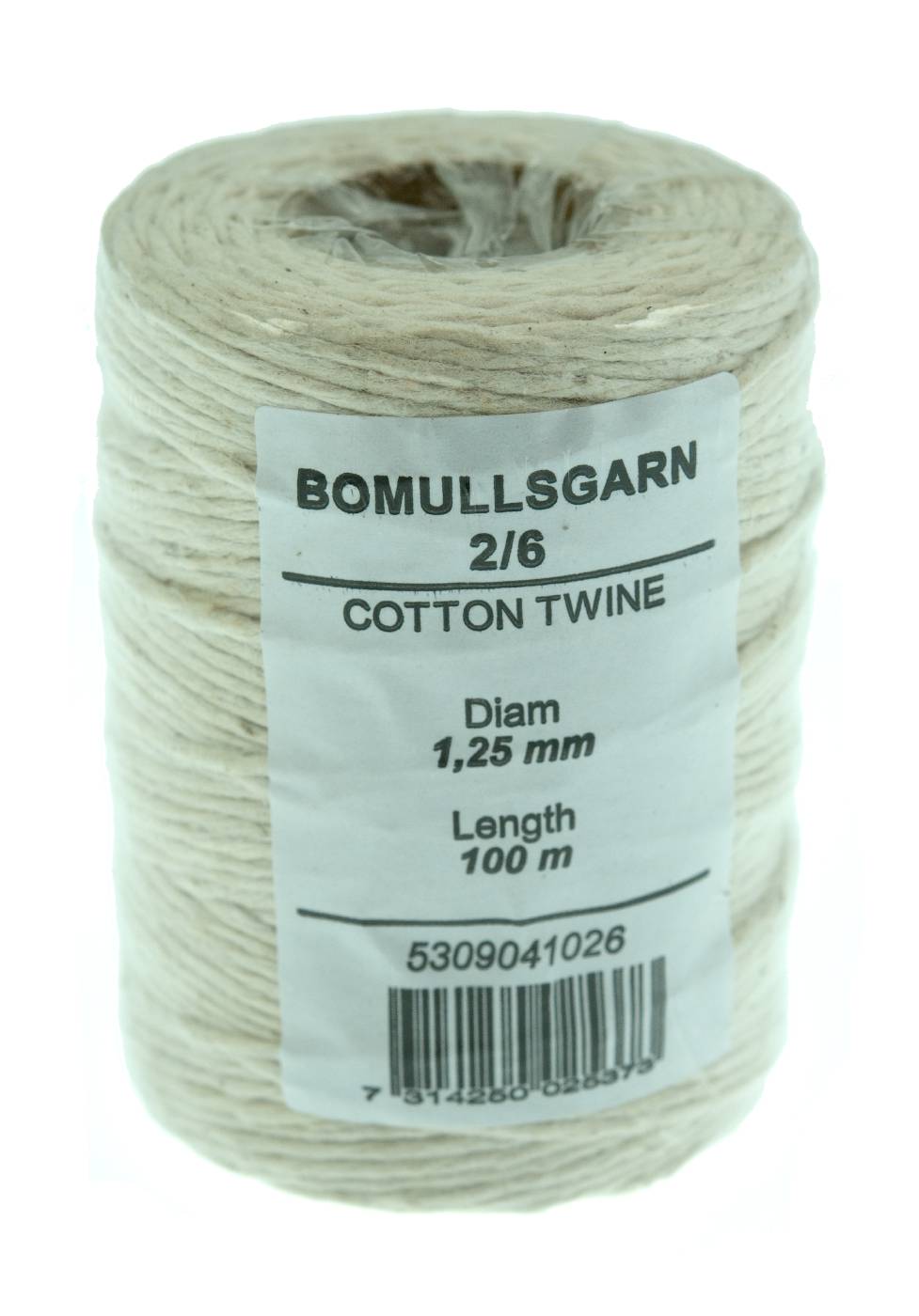 Bomullsgarn tvinnat