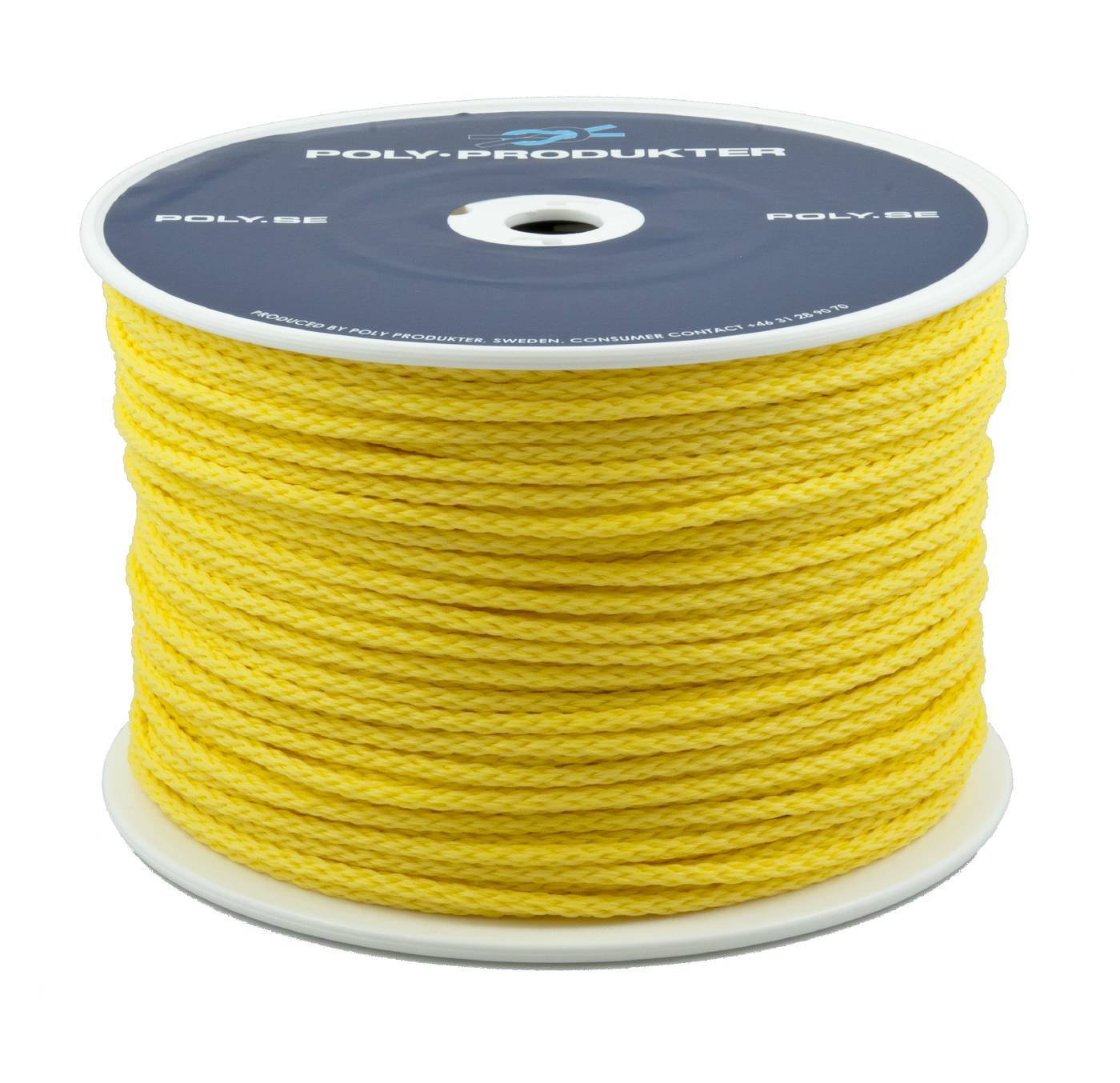 Polyethylene rope detachable braided