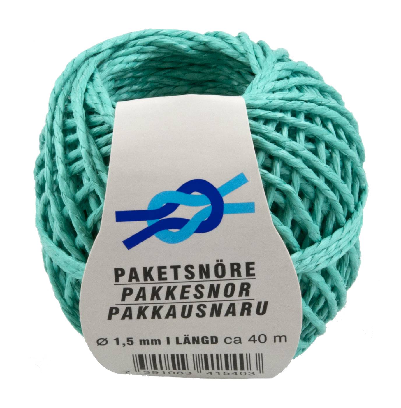Hushållssnöre GrönaSnöret polypropylen