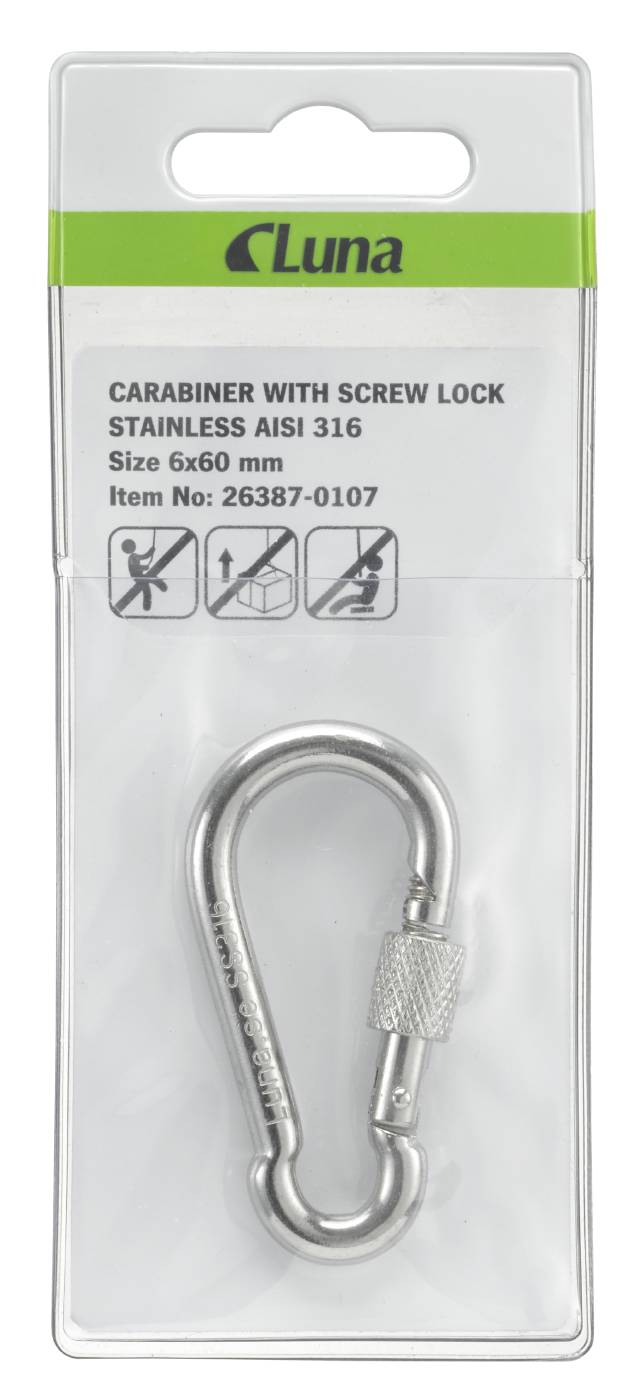 Snap hook with quick-release lock acid-proof
