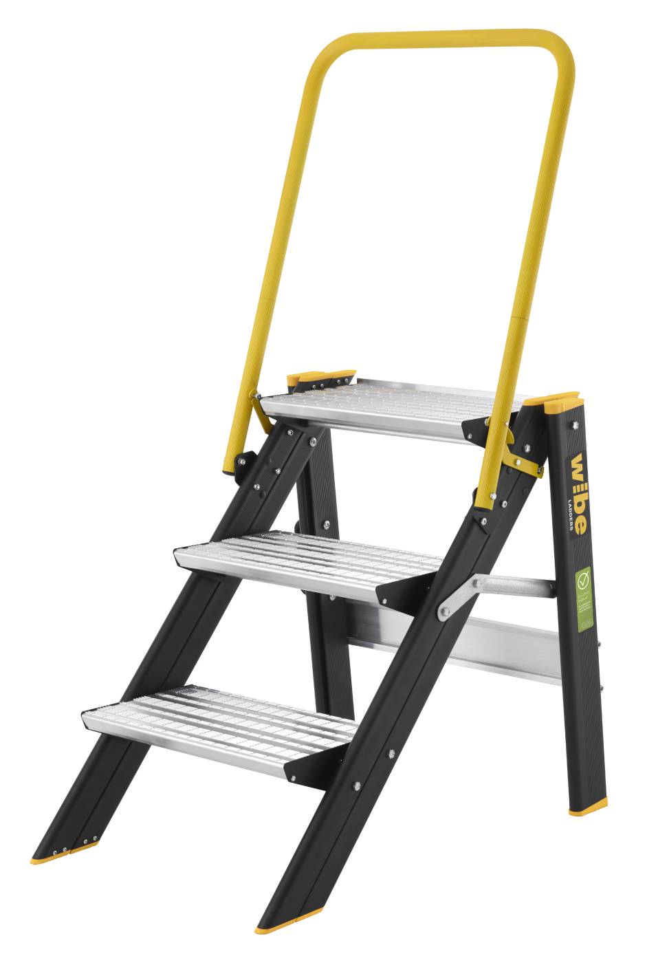 Step pallet with handrail 5000R+