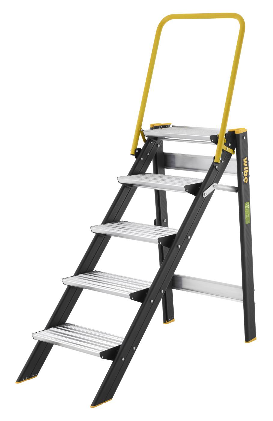 Step pallet with handrail 5000R+