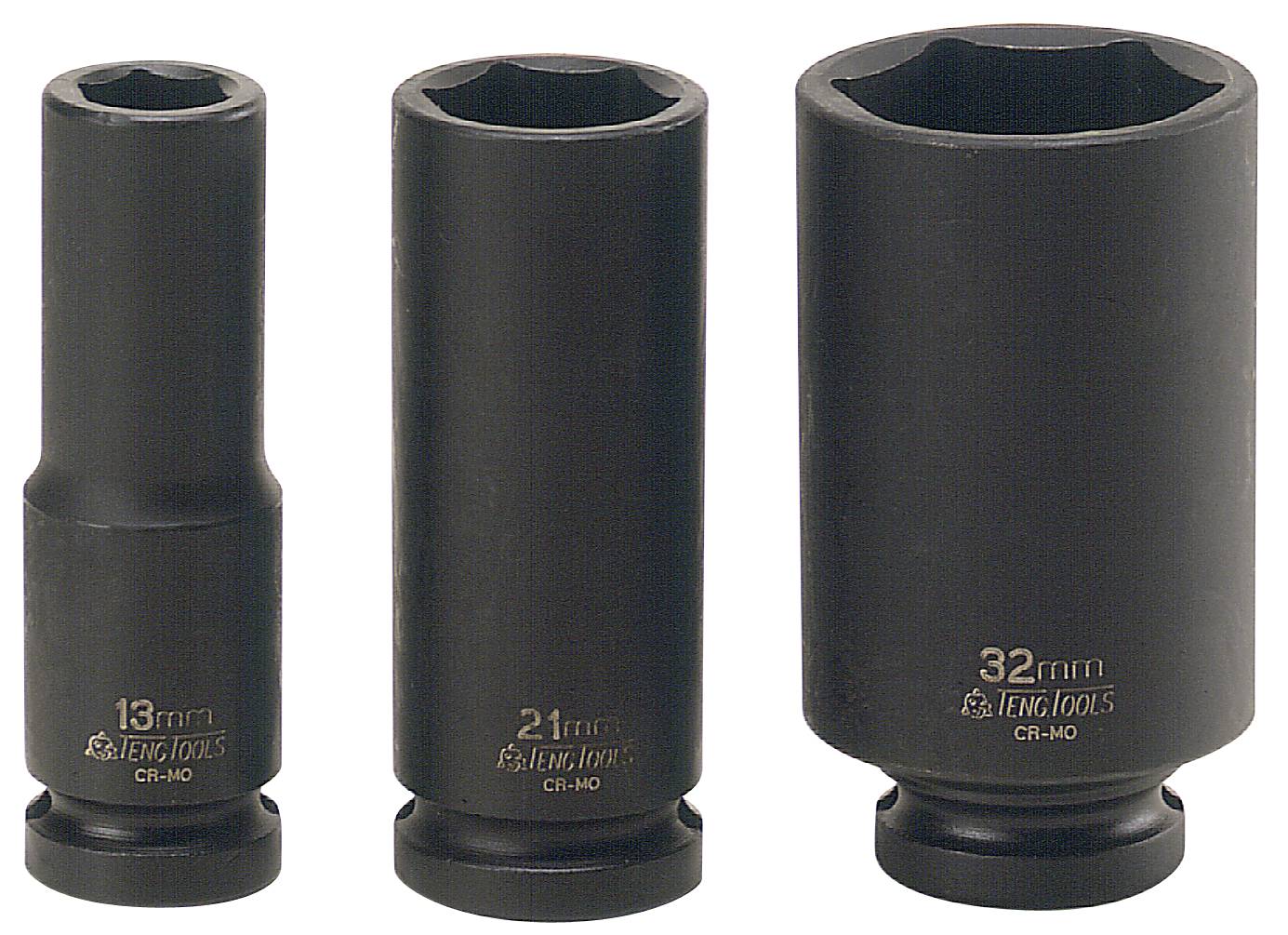 Impact socket. With 1/2" square drive. Teng Tools