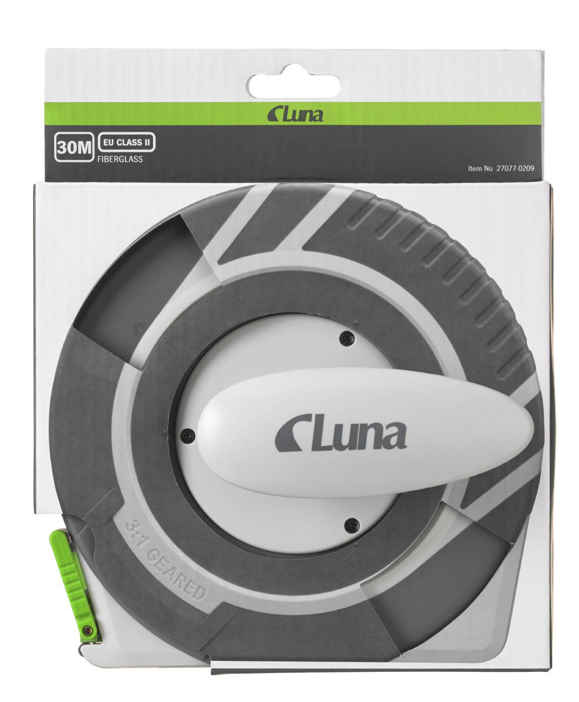 Measuring tape LG fibreglass enclosed Luna