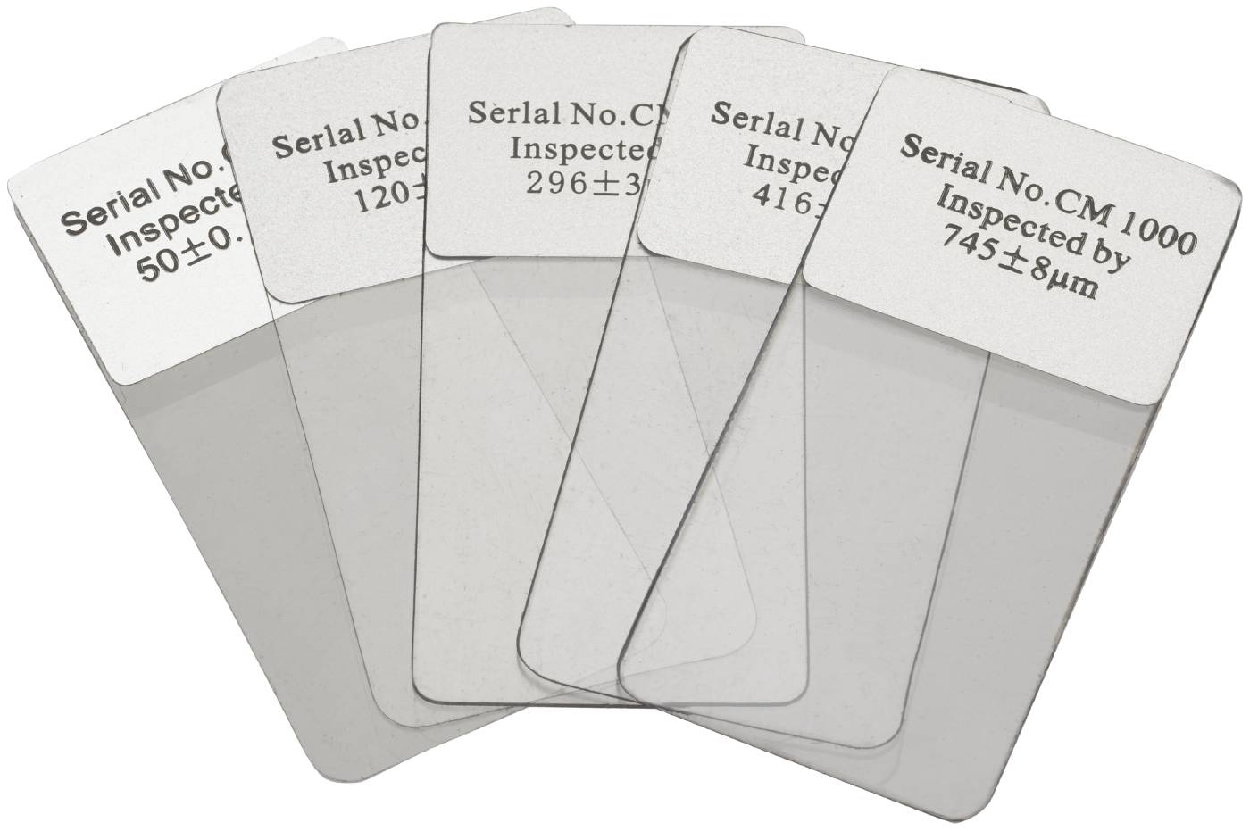 Control films for surface layer gauge Limit