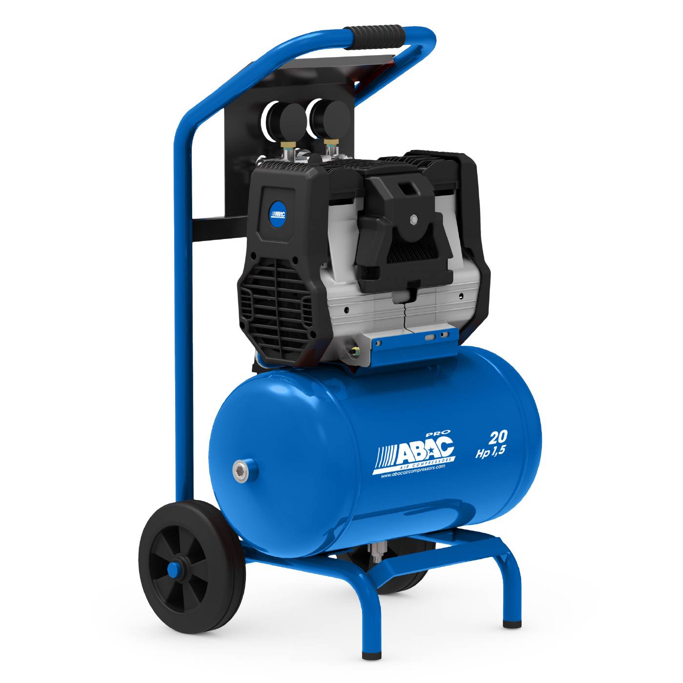 Reciprocating compressor ABAC XSilent (oil-free)