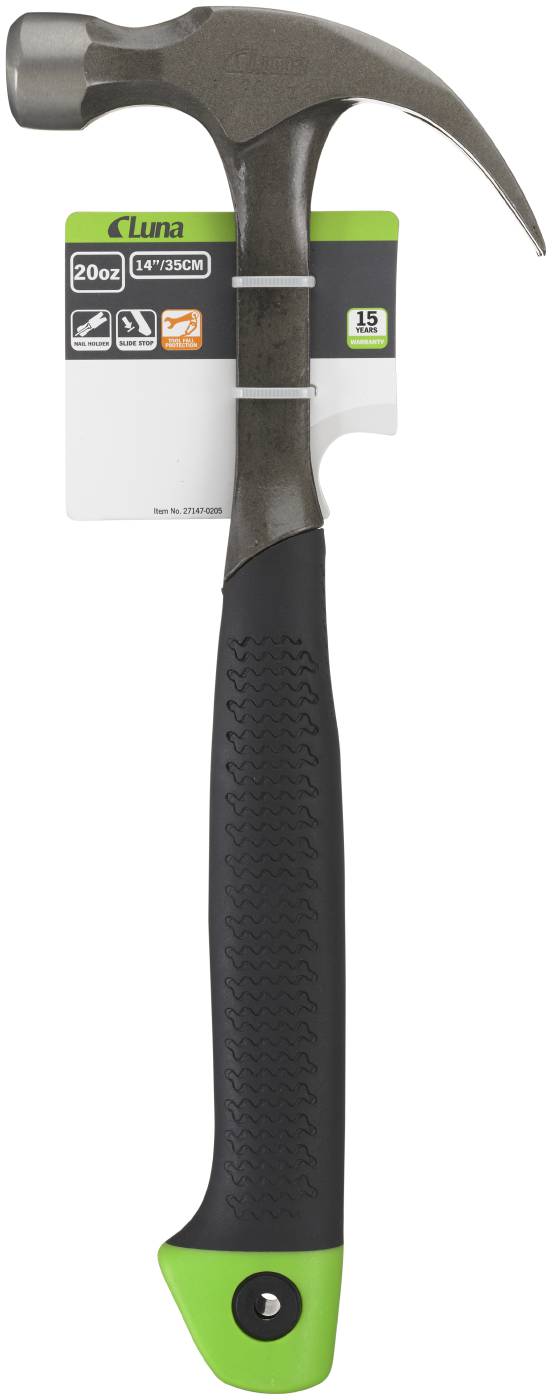 Carpenters hammer fully forged with nail holder Luna