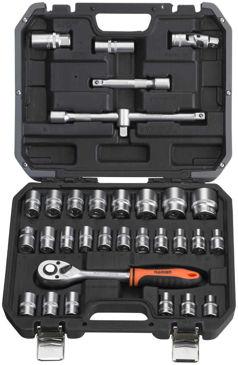 32 piece Socket set 1/2'' Harden