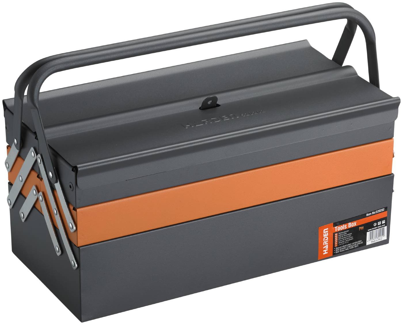 Sheet metal toolbox Harden