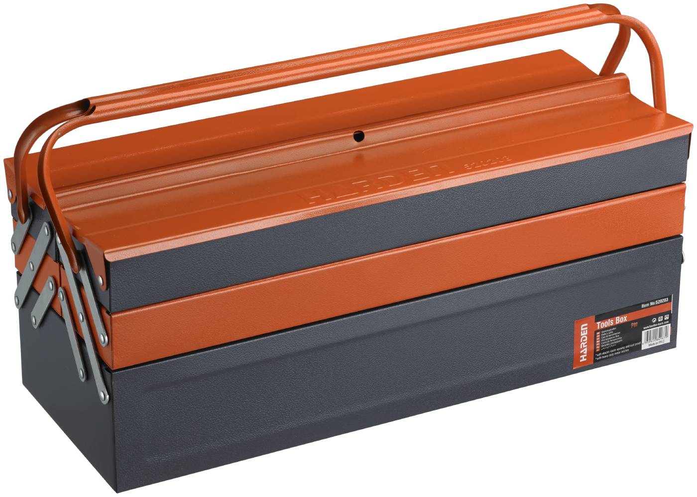 Sheet metal toolbox Harden