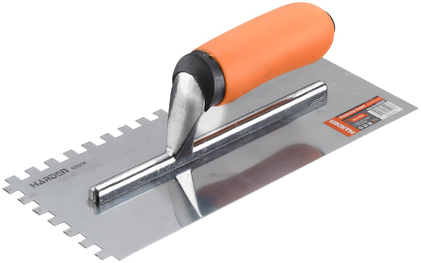 Toothed putty knife Harden