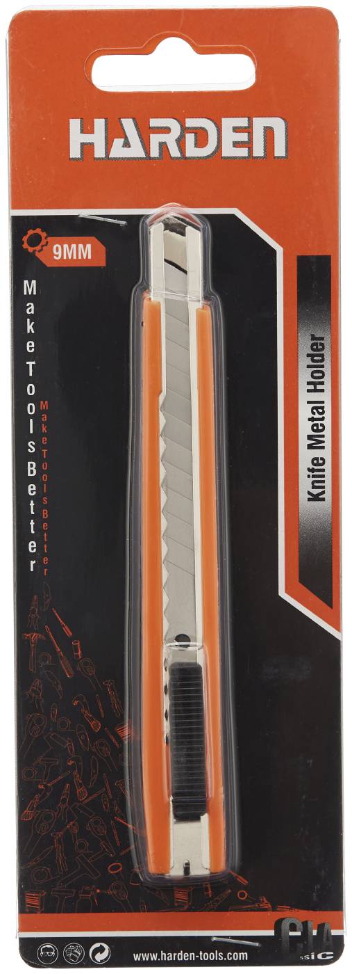 Snap-off blade knife 9 mm Harden