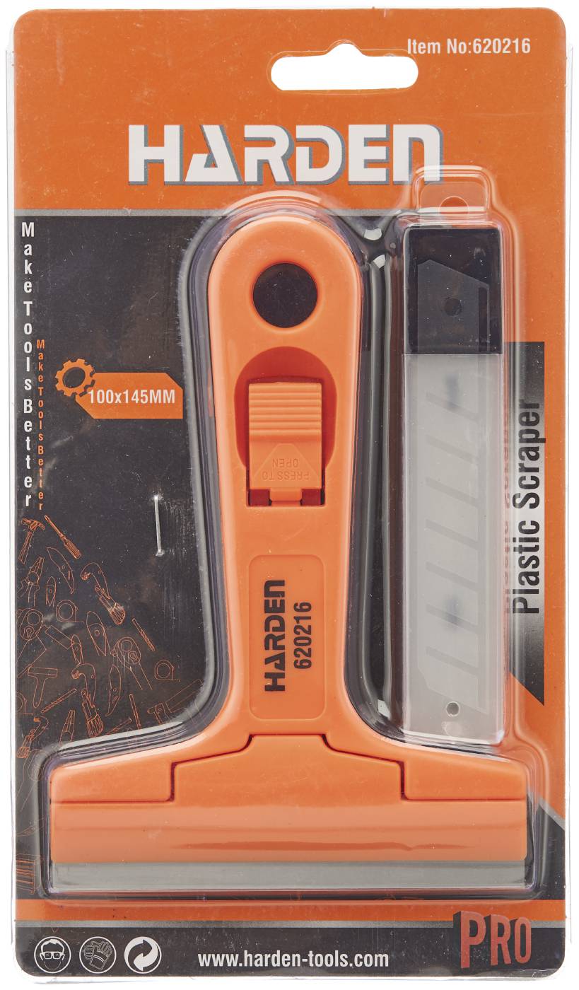 Plastic scraper Harden
