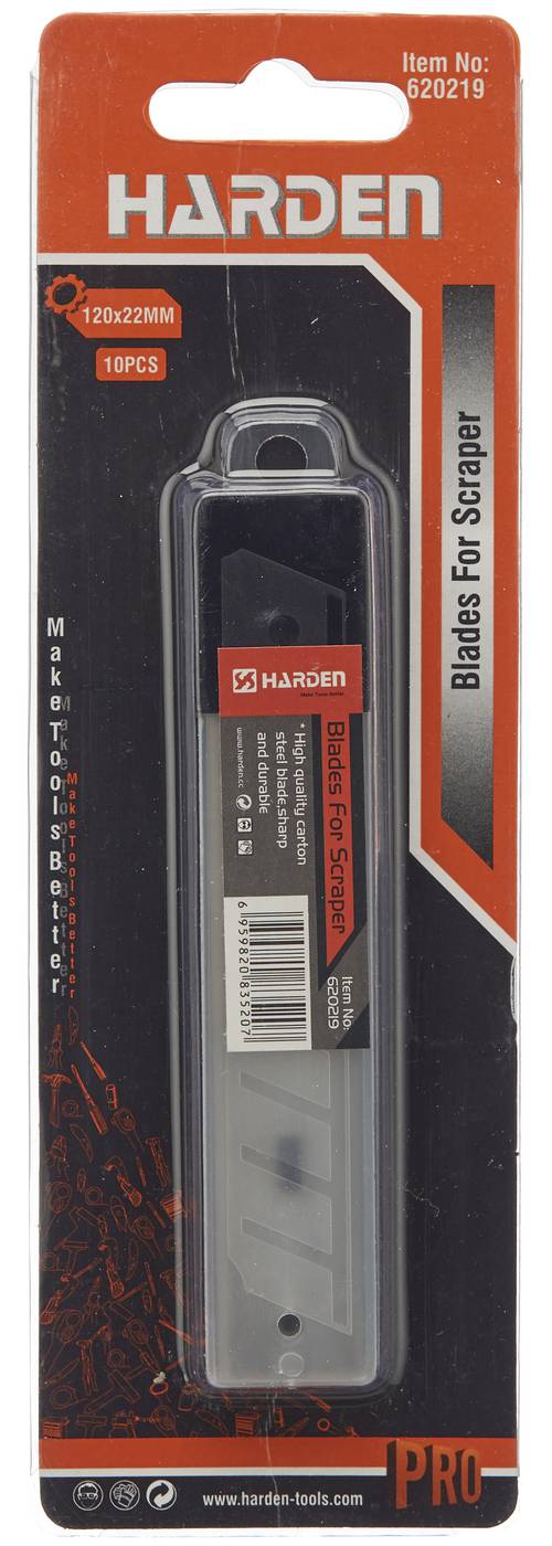 Loose blades Harden