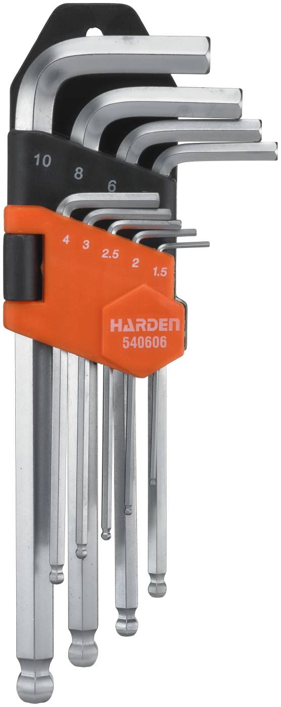Sekskantnøgler i sæt Harden