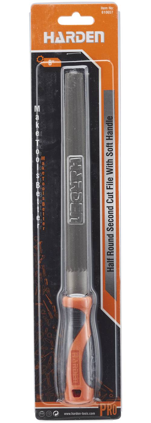 Half round file Harden