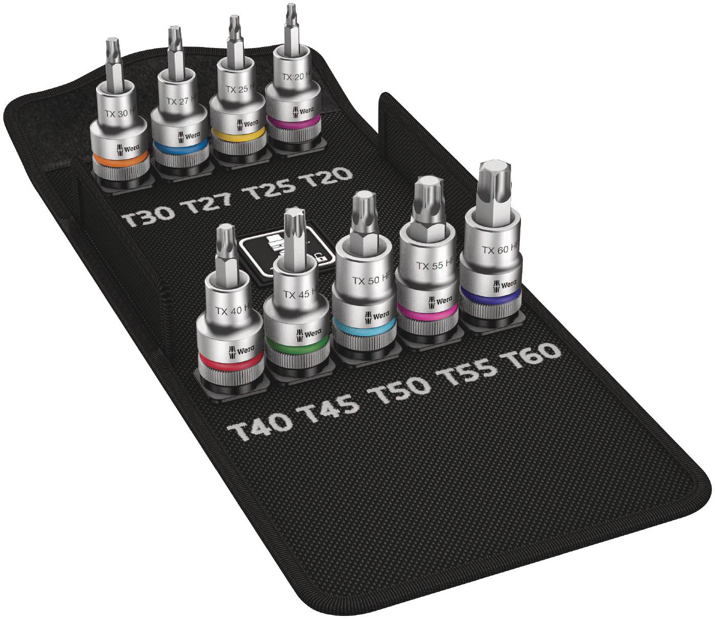 Bitshylssats HF1 Torx Zyklop 20-60 Wera