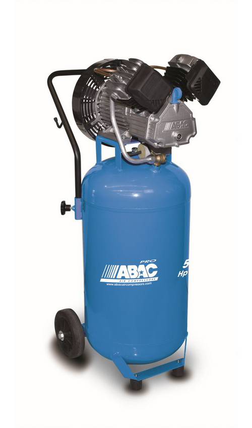 Reciprocating compressor ABAC PRO V30 on trolley