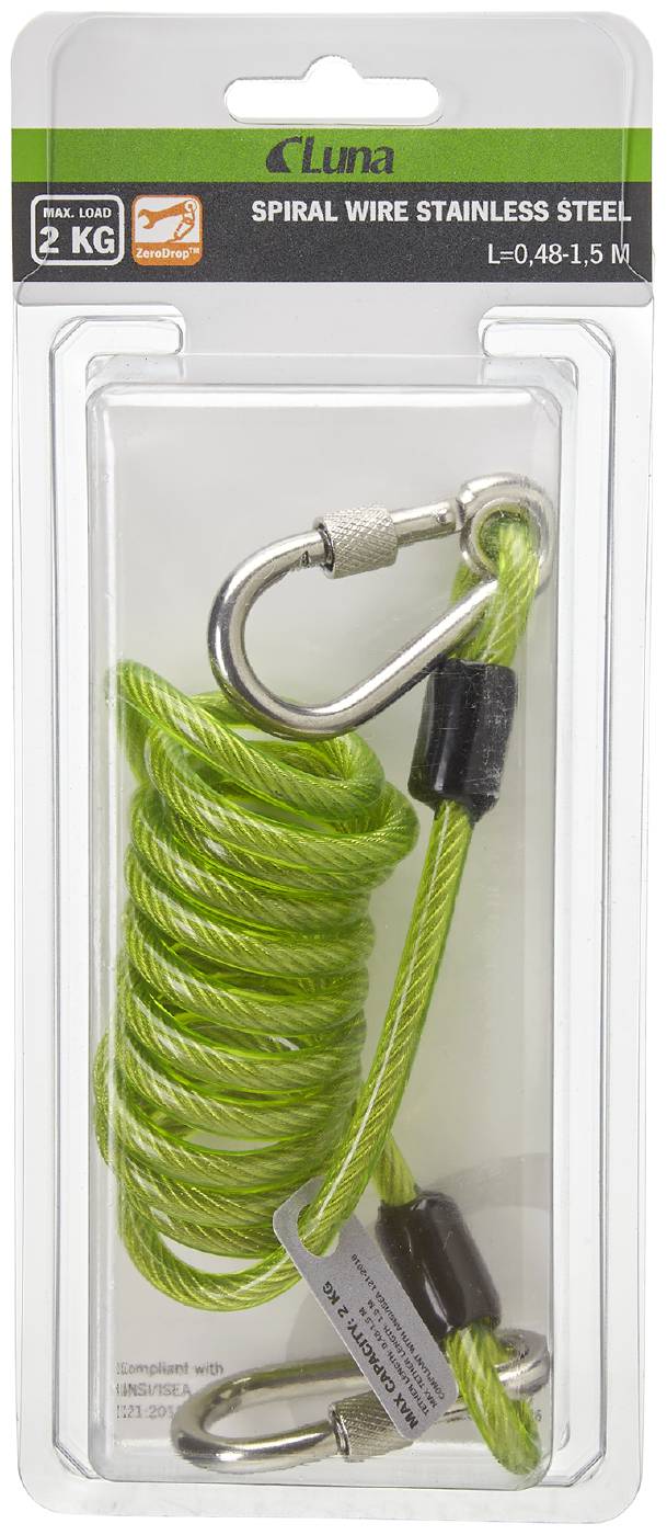 Spiral wire plastic coated 0.5, 1 and 2 kg