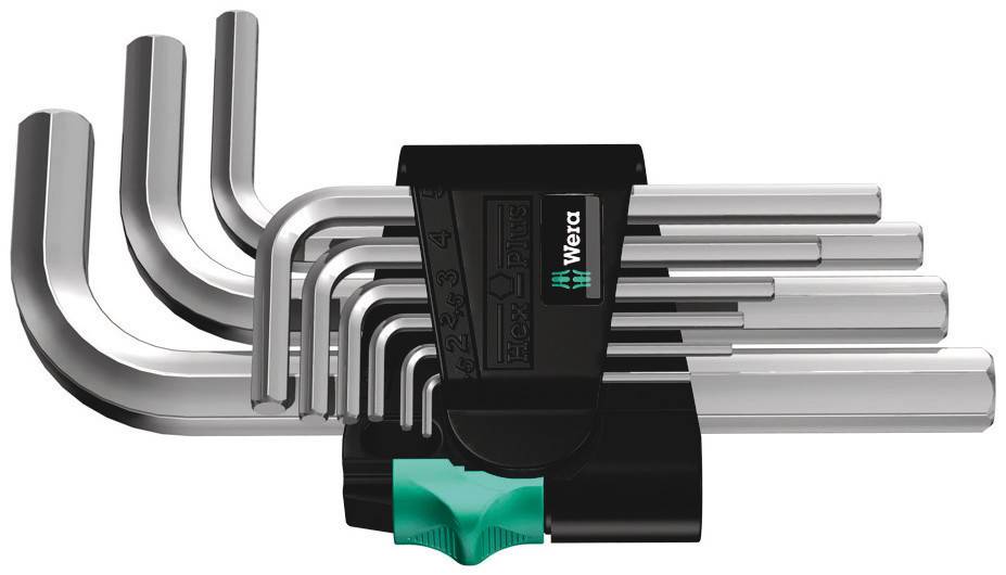Hex key set 950/9 HP Wera