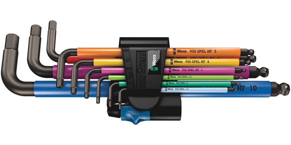 Hex key set 950/9 HP HF 1 Wera