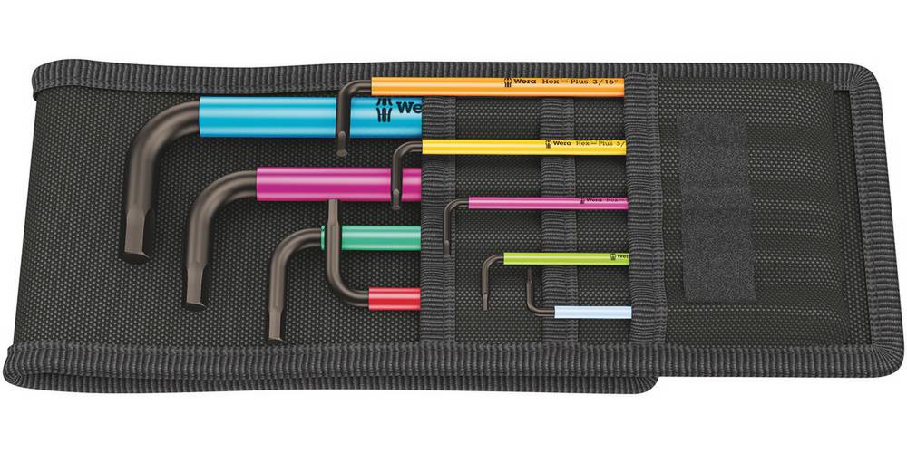 Hex key set 950/9 HP IMP Wera