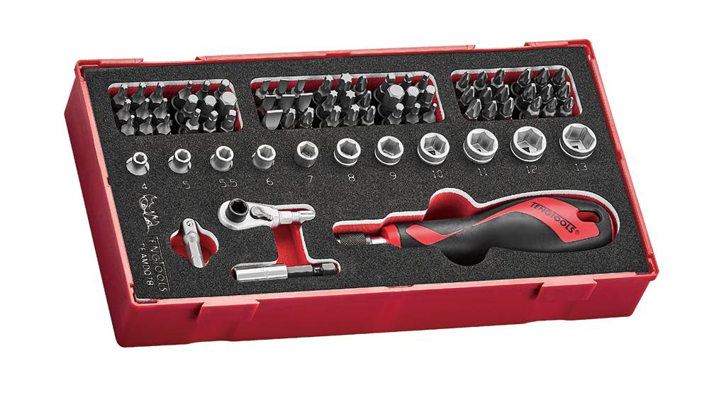 78-deles bitssæt Teng Tools TEAMDQ78