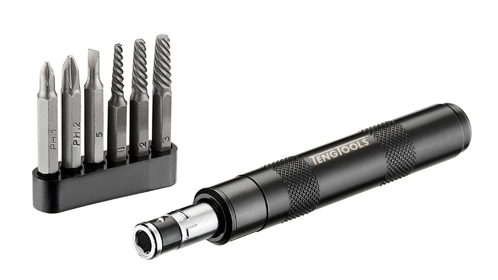 7 piece Impact screwdriver set Teng Tools IDSE7