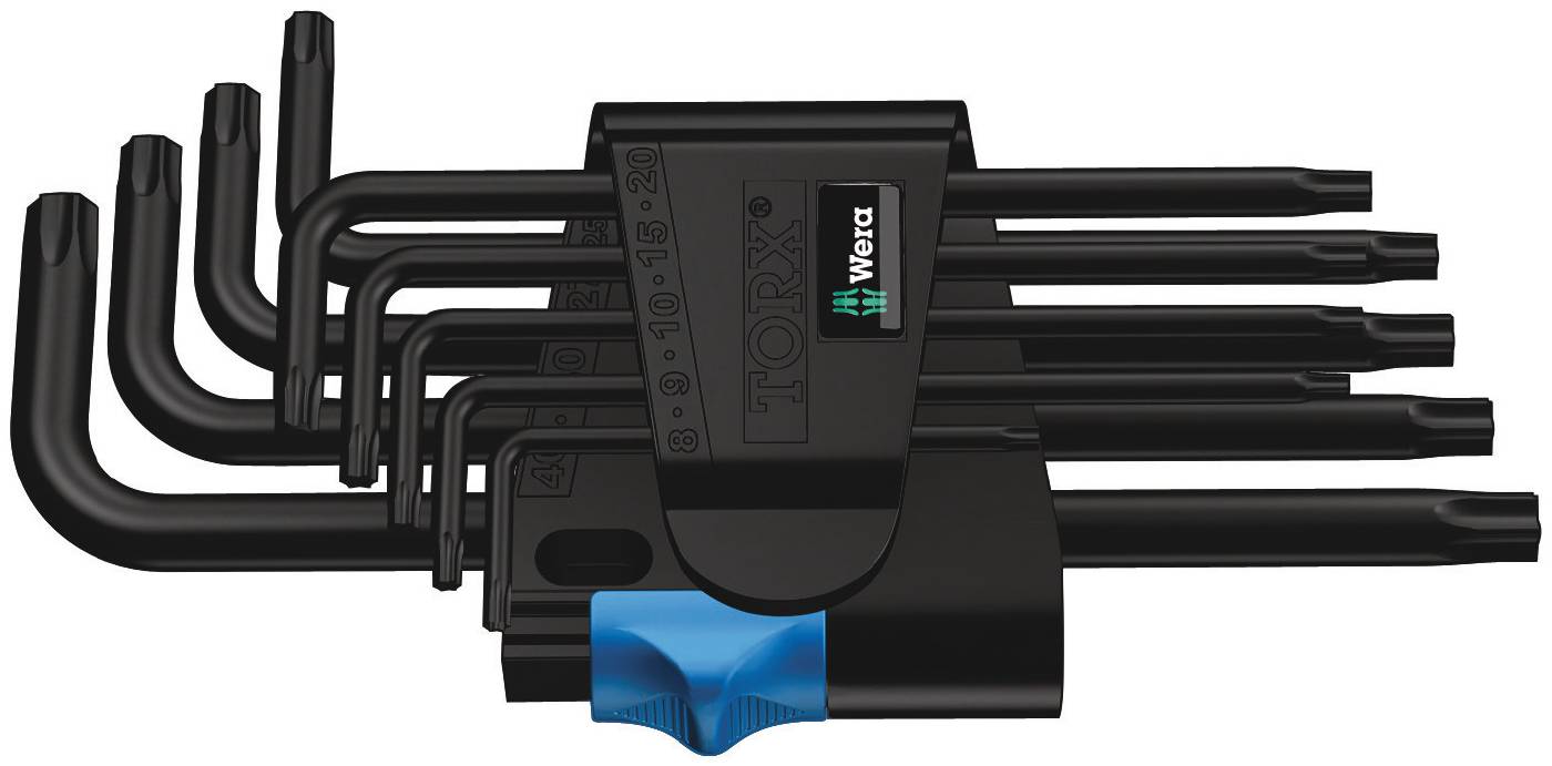 TX key set 967/9 HF1 Black Wera