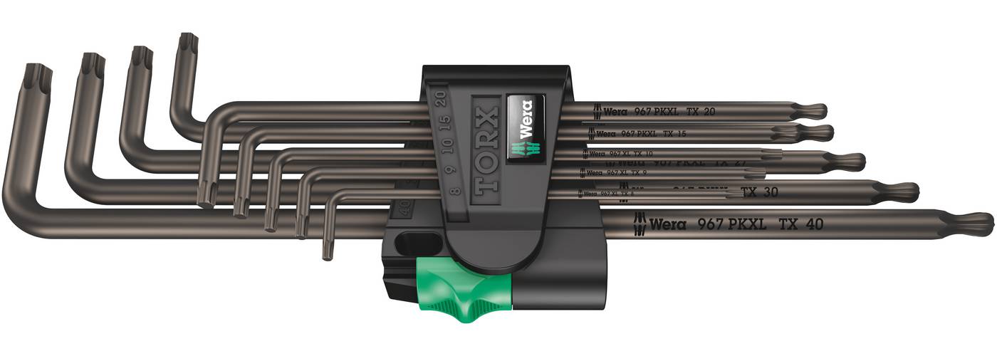 TX key set 967/9 XL1 Black Wera