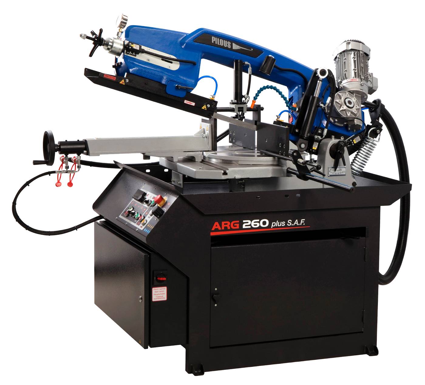 Cold band saw Pilous ARG 260 Plus SAF